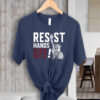 Hands Off Statue of Liberty, Medicaid Medicare Social Security T-Shirt