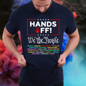 Hands Off We The People 2025 T-Shirt