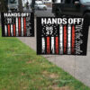Hands Off We the People 8647 Yard Sign