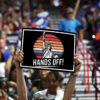 Hands Off liberty 2025 Yard Sign