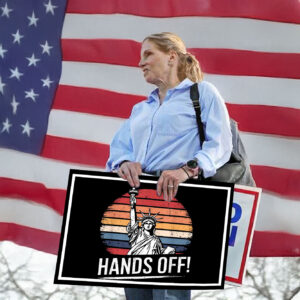 Hands Off liberty 2025 Yard Sign