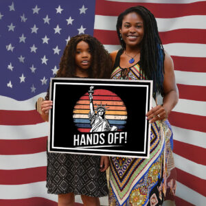 Hands Off liberty 2025 Yard Sign