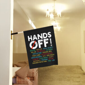 Hands off Protest 2025, Medicaid Flag