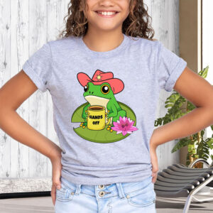 Hands off Protest, anti Trump funny frog T-Shirt