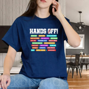 Hands off protest, Free Speech 2025 T-Shirt