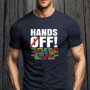 Medicare Social Security, Hands Off Protest 2025 T-Shirt
