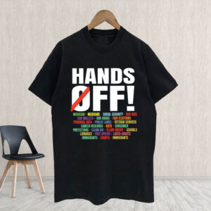 Medicare Social Security, Hands Off Protest 2025 T-Shirt