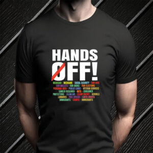Medicare Social Security, Hands Off Protest 2025 T-Shirt