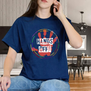 Official Hands Off Anti Trump 2025 T-Shirt