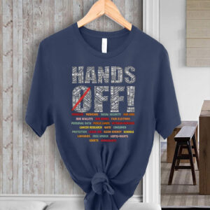 Political Activism, Hands Off Protest 2025 T-Shirt