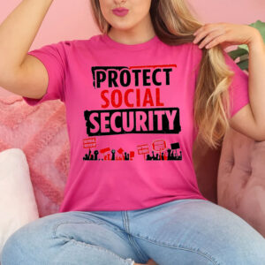 Protect social security hands off social security cowgirl protest T-Shirt