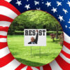 Resist Bernie Sanders Hands Off Yard Sign