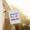 Resist Hands Off 86-47 Flag