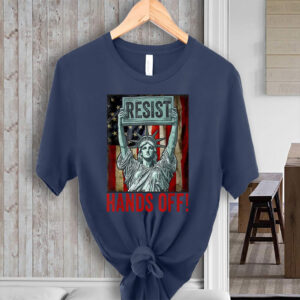Resist Hands Off, Medicare Social Security Free Speech Environmental Rights 2025 T-Shirt
