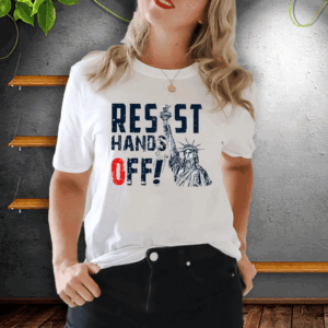 Resist Hands Off Statue of Liberty 2025 T-Shirt