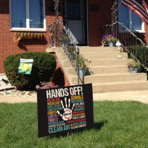 Resist Resistance Statue Of Liberty Hands Off Protest 2025 Yard Sign
