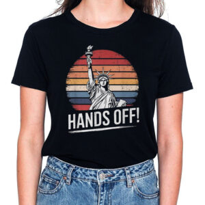 Resist Resistance Statue Of Liberty Hands Off Protest T-Shirt