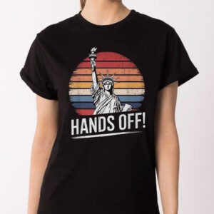 Resist Resistance Statue Of Liberty Hands Off Protest T-Shirt