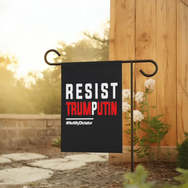 Resist Trump Putin Not My Dictator Flag