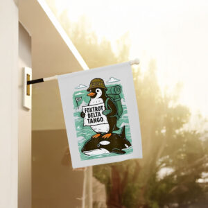 Resist penguin foxtrot delta tango Flags