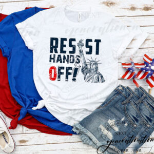 Resit hands off Statue of Liberty 2025 T-Shirt