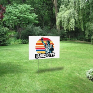 Save Public Lands - Hands Off Me Yard Sign