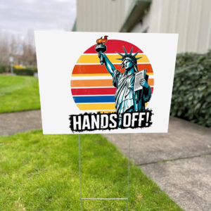 Save Public Lands - Hands Off Me Yard Sign