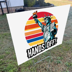 Save Public Lands - Hands Off Me Yard Sign