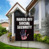USA Hands Off Social Security Yard Sign