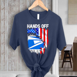 USPS Hands Off flag logo 2025 T-Shirt