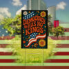 Democracy Has No Kings in America Protest Yard Sign