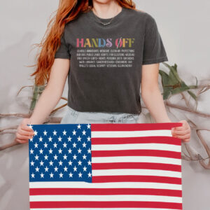 Hands Off Protest Shirt, Environmental Rights Tshirt