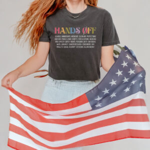 Hands Off Protest Shirt, Environmental Rights Tshirt