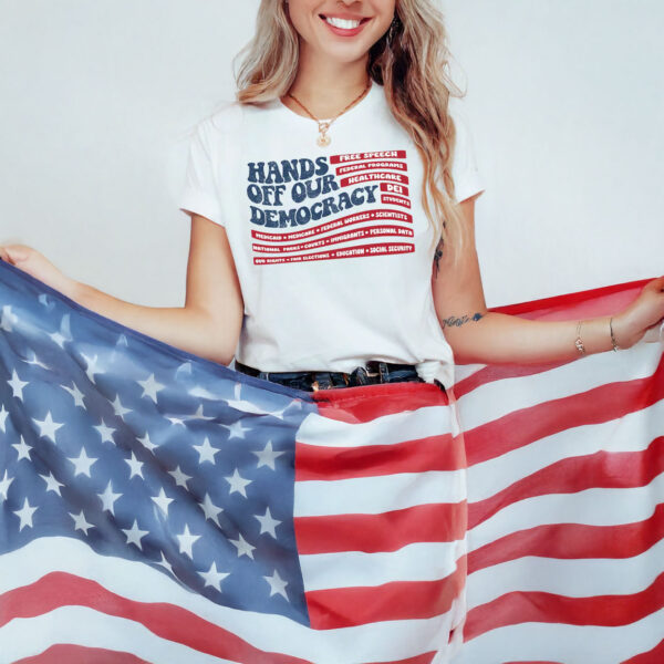Hands Off Protest Shirt, Political Activism 2025 Tshirt