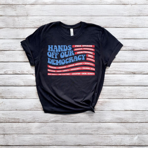 Hands Off Protest Shirt, Political Activism Tshirt