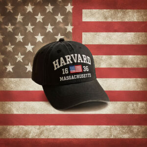 I Stand With Harvad Embroidered Hat
