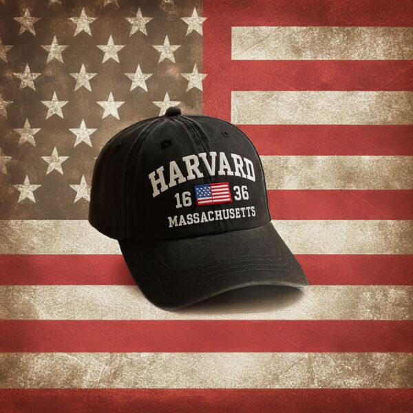 I Stand With Harvad Embroidered Hat