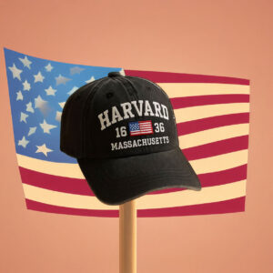 I Stand With Harvad Embroidered Hat