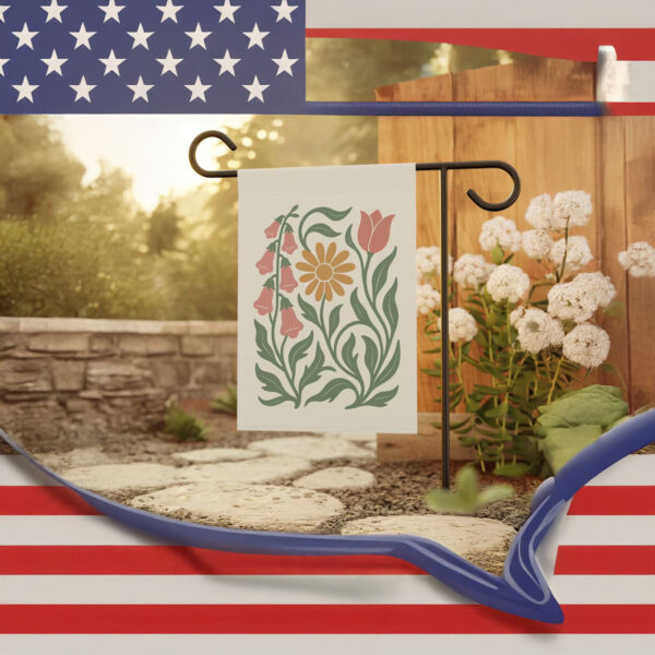 No Words Subtle Anti Trump Garden Flag FDT Garden Flag