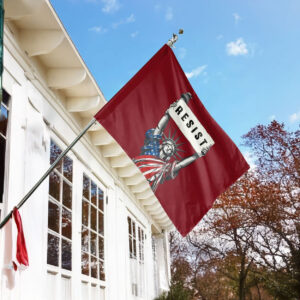 RESIST Flag, Anti Trump Fascist Fascism Persist Insist Repeat, Fuck Donald FDT Flag