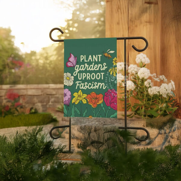 Resist Garden Flag, Social Justice Garden Flag
