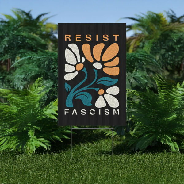 Subtle Fuck Trump Plastic Yard Sign