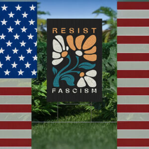 Subtle Fuck Trump Plastic Yard Sign