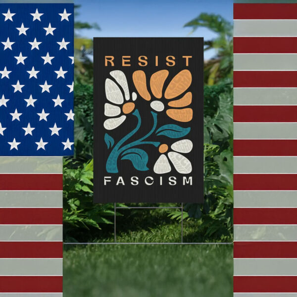 Subtle Fuck Trump Plastic Yard Sign