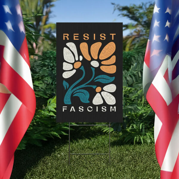 Subtle Fuck Trump Plastic Yard Sign