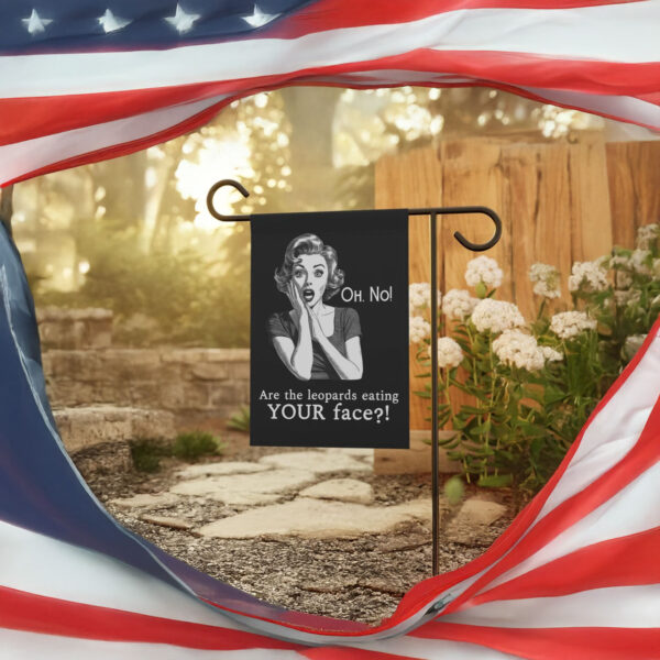 Subtle anti Trump house flag funny political garden Flag