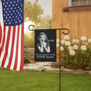 Subtle anti Trump house flag funny political garden Flag